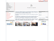 Tablet Screenshot of outsourceprocess.com
